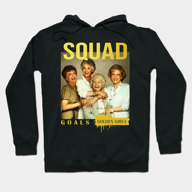 golden girls squad retro Hoodie by Magic Topeng